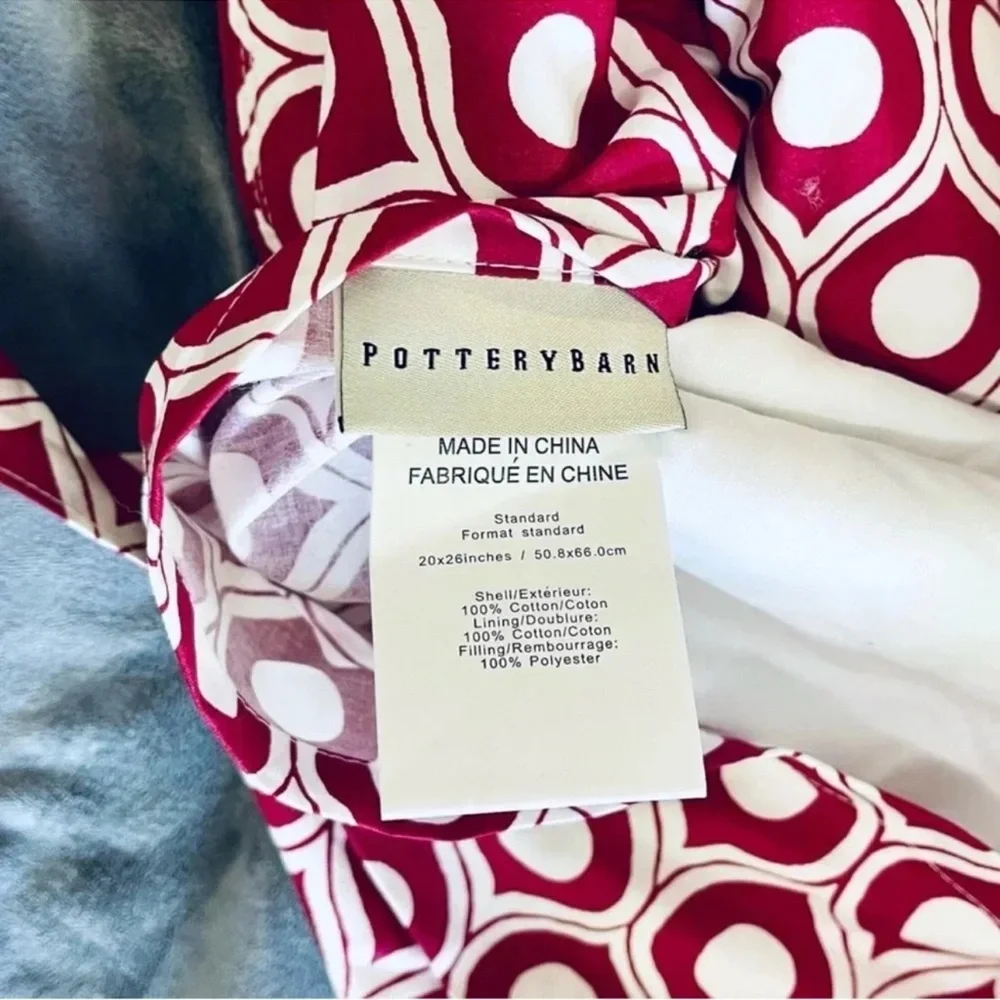 Pottery Barn Pillow Shams